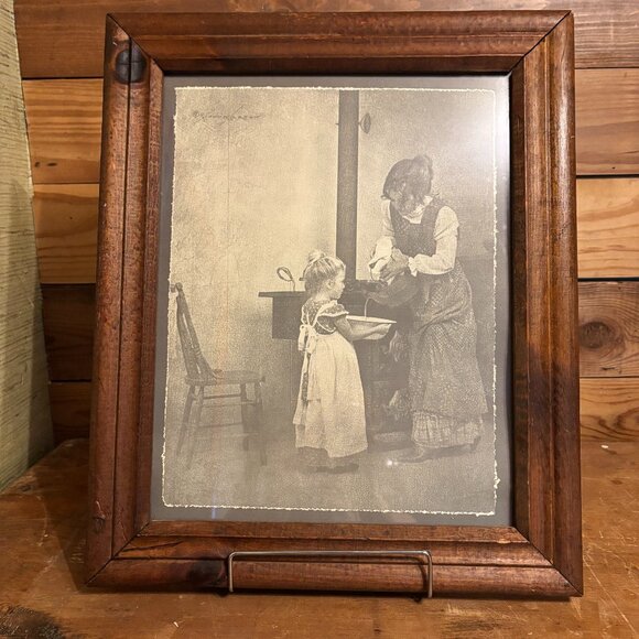 Framed Antique Photo - Picture 1 of 4